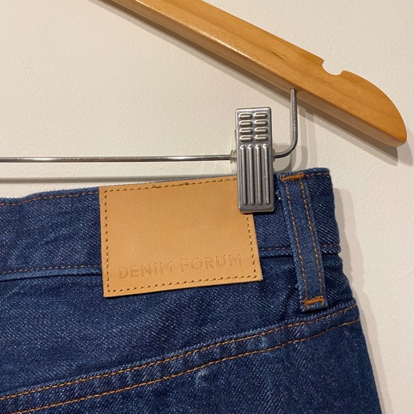 Aritzia Denim Forum The '90s Pencil Maxi Retro Jean Skirt Size 28 - Picture 8 of 9